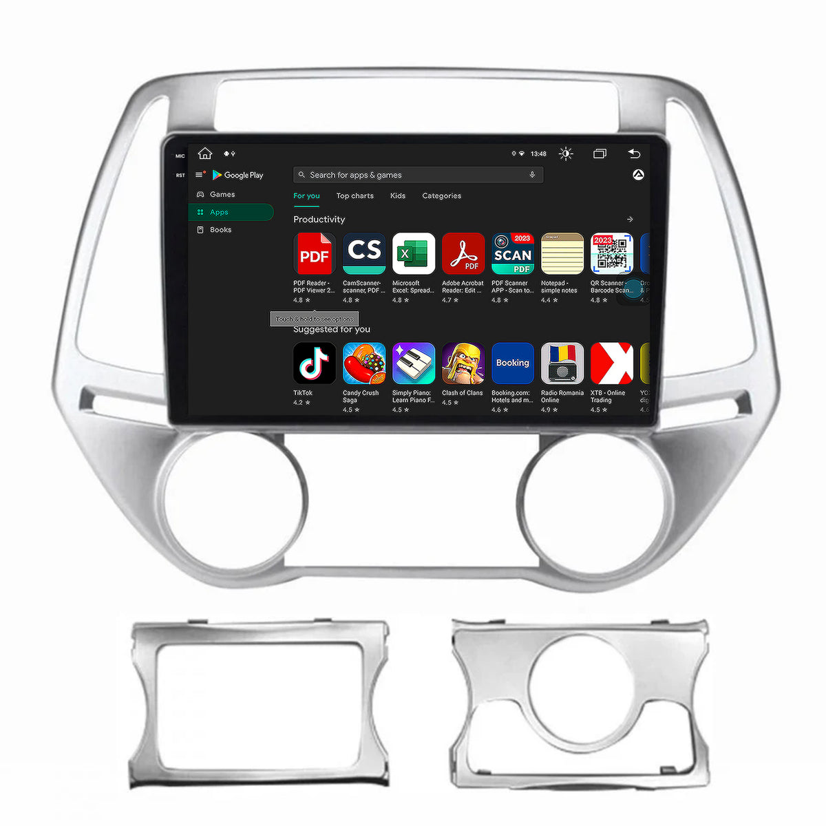 Navigatie Hyundai I20 (2012-2014), Android, X-Octacore / 8GB RAM + 256GB ROM, 9.5 Inch - AD-BGX9008+AD-BGRKIT218
