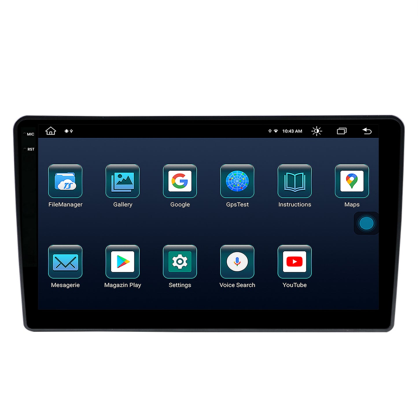 Navigatie Hyundai I40 (2012-2020), Android, X-Octacore / 8GB RAM + 256GB ROM, 9.5 Inch - AD-BGX9008+AD-BGRKIT220V2