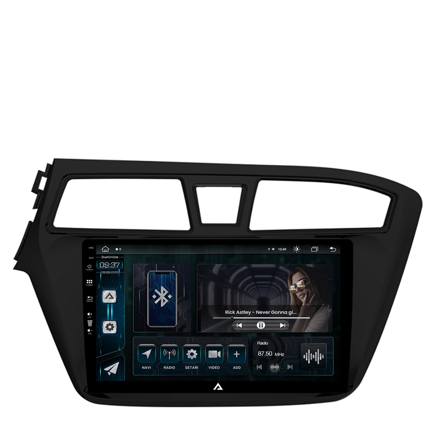 Navigatie Hyundai I20 (2014-2018), Android, Z-Octacore / 8GB RAM + 256GB ROM, 9 Inch - AD-BGZ9008+AD-BGRKIT194