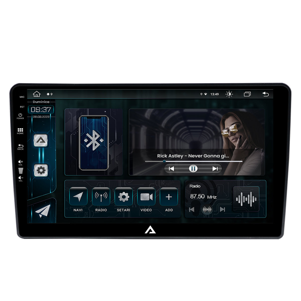 Navigatie Hyundai I40 (2012-2020), Android, Z-Octacore / 8GB RAM + 256GB ROM, 9 Inch - AD-BGZ9008+AD-BGRKIT220V2
