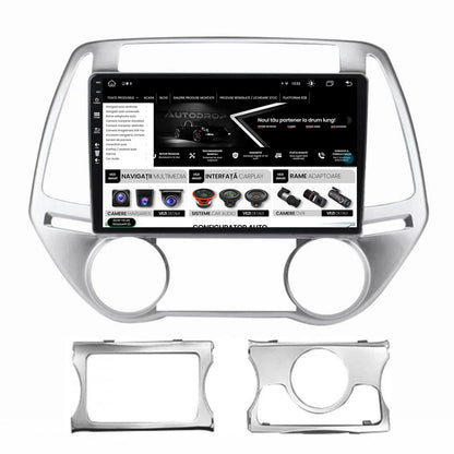 Navigatie Hyundai I20 (2012-2014), Android, Z-Octacore / 8GB RAM + 256GB ROM, 9 Inch - AD-BGZ9008+AD-BGRKIT218