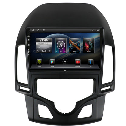 Navigatie Hyundai I30 (2007-2012), Clima Automata, Android, E-Octacore / 2GB RAM + 32GB ROM, 9 Inch - AD-BGE9002+AD-BGRKIT216