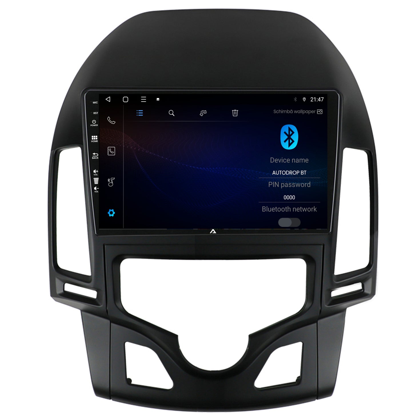 Navigatie Hyundai I30 (2007-2012), Clima Automata, Android, P-Octacore / 2GB RAM + 32GB ROM, 9 Inch - AD-BGP9002+AD-BGRKIT216