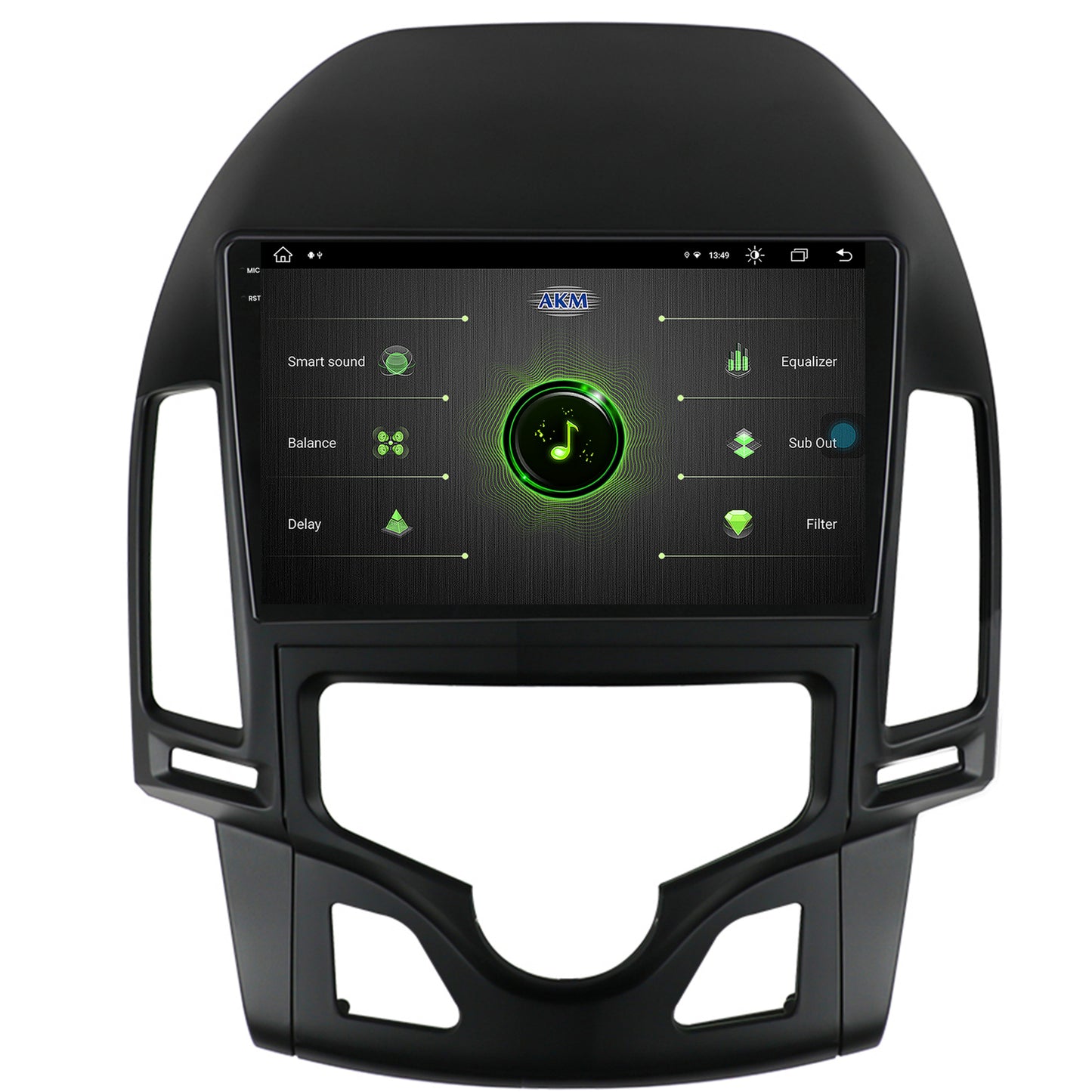 Navigatie Hyundai I30 (2007-2012), Clima Automata, Android, X-Octacore / 8GB RAM + 256GB ROM, 9.5 Inch - AD-BGX9008+AD-BGRKIT216