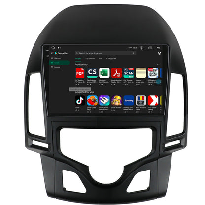 Navigatie Hyundai I30 (2007-2012), Clima Automata, Android, X-Octacore / 8GB RAM + 256GB ROM, 9.5 Inch - AD-BGX9008+AD-BGRKIT216