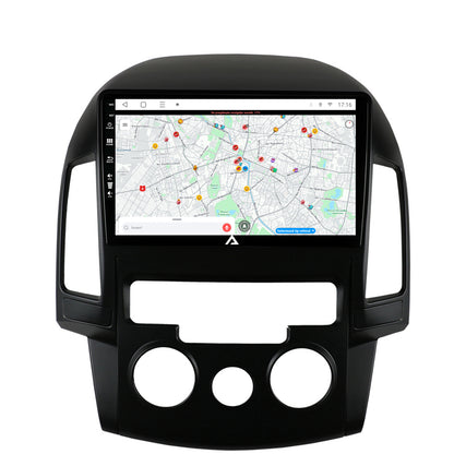 Navigatie Hyundai I30 (2007-2012), Clima Manuala, Android, P-Octacore / 2GB RAM + 32GB ROM, 9 Inch - AD-BGP9002+AD-BGRKIT217
