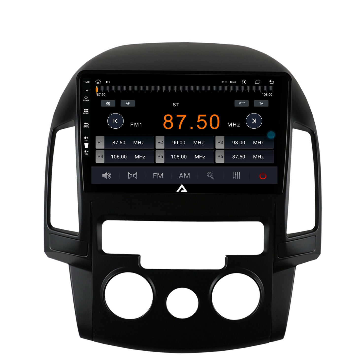 Navigatie Hyundai I30 (2007-2012), Clima manuala, Android, Z-Octacore / 8GB RAM + 256GB ROM, 9 Inch - AD-BGZ9008+AD-BGRKIT217