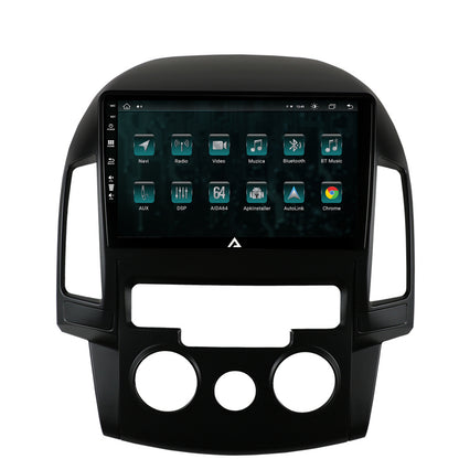Navigatie Hyundai I30 (2007-2012), Clima manuala, Android, Z-Octacore / 8GB RAM + 256GB ROM, 9 Inch - AD-BGZ9008+AD-BGRKIT217