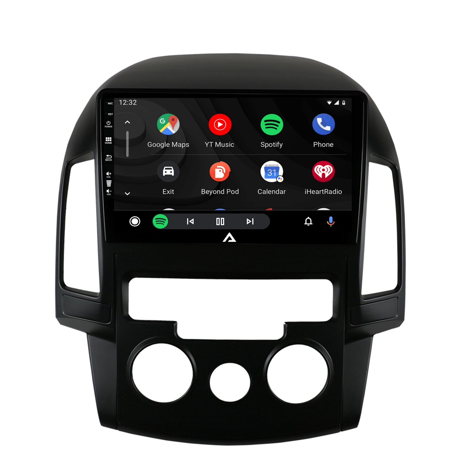 Navigatie Hyundai I30 (2007-2012), Clima Manuala, Android, A-Octacore / 4GB RAM + 64GB ROM, 9 Inch - AD-BGA9004+AD-BGRKIT217