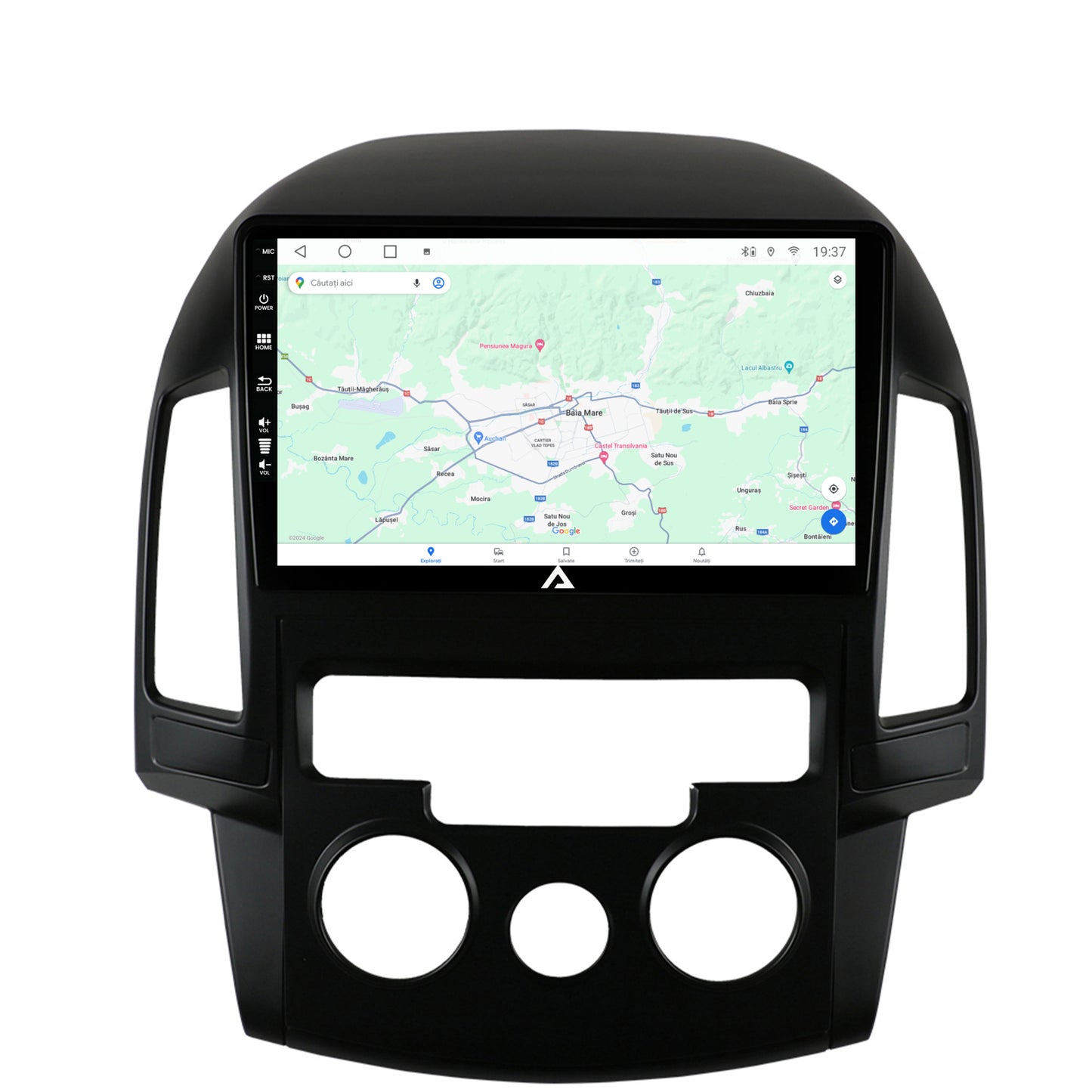 Navigatie Hyundai I30 (2007-2012), Clima Manuala, Android, A-Octacore / 4GB RAM + 64GB ROM, 9 Inch - AD-BGA9004+AD-BGRKIT217