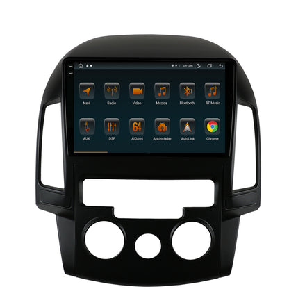 Navigatie Hyundai I30 (2007-2012), Clima manuala, Android, V-Octacore / 4GB RAM + 64GB ROM, 9.5 Inch - AD-BGV9004+AD-BGRKIT217