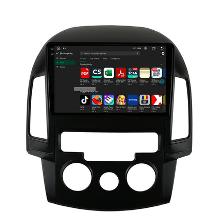 Navigatie Hyundai I30 (2007-2012), Clima manuala, Android, V-Octacore / 4GB RAM + 64GB ROM, 9.5 Inch - AD-BGV9004+AD-BGRKIT217