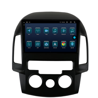 Navigatie Hyundai I30 (2007-2012), Clima manuala, Android, X-Octacore / 8GB RAM + 256GB ROM, 9.5 Inch - AD-BGX9008+AD-BGRKIT217