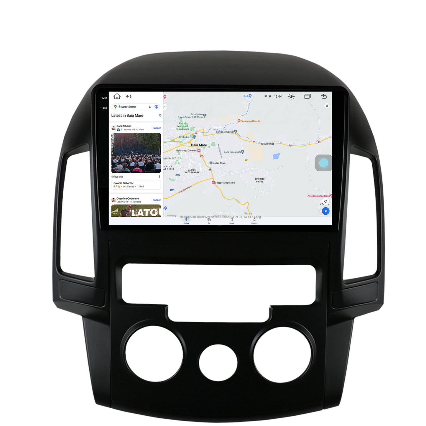 Navigatie Hyundai I30 (2007-2012), Clima manuala, Android, X-Octacore / 8GB RAM + 256GB ROM, 9.5 Inch - AD-BGX9008+AD-BGRKIT217