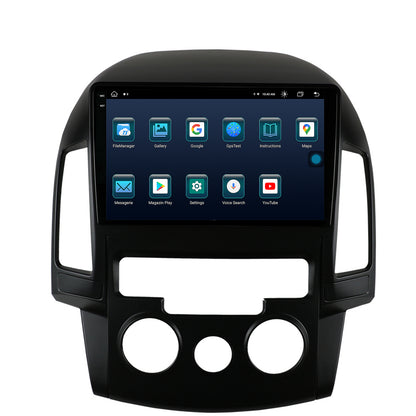 Navigatie Hyundai I30 (2007-2012), Clima manuala, Android, X-Octacore / 8GB RAM + 256GB ROM, 9.5 Inch - AD-BGX9008+AD-BGRKIT217