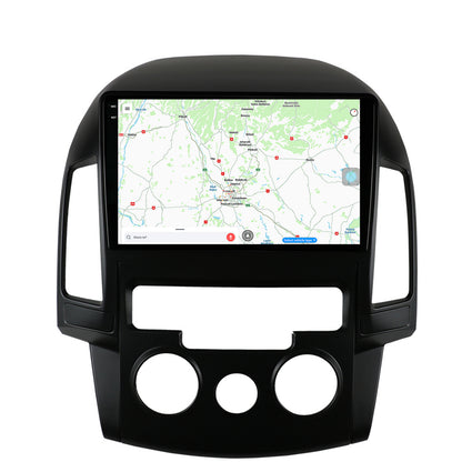 Navigatie Hyundai I30 (2007-2012), Clima manuala, Android, X-Octacore / 8GB RAM + 256GB ROM, 9.5 Inch - AD-BGX9008+AD-BGRKIT217