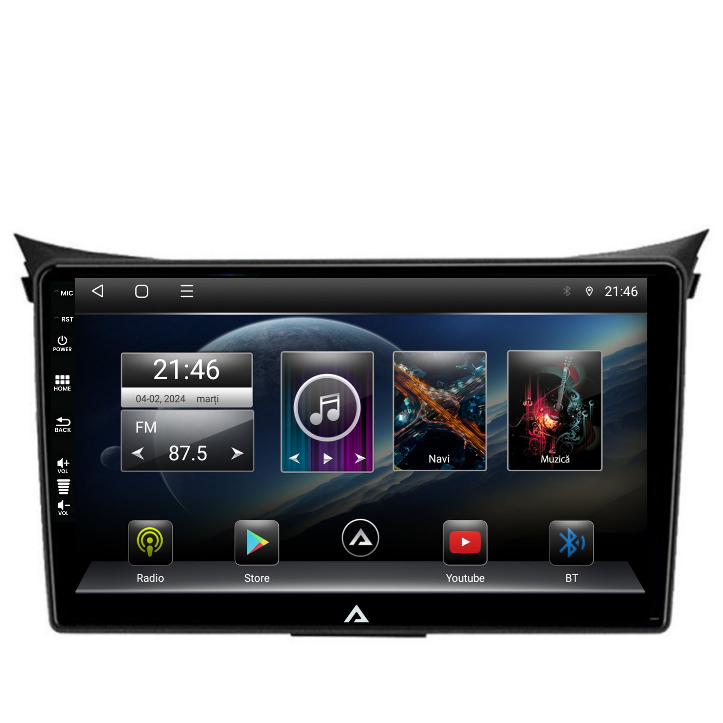 Navigatie Hyundai I30 (2012-2016), Android, P-Octacore / 2GB RAM + 32GB ROM, 9 Inch - AD-BGP9002+AD-BGRKIT216V2