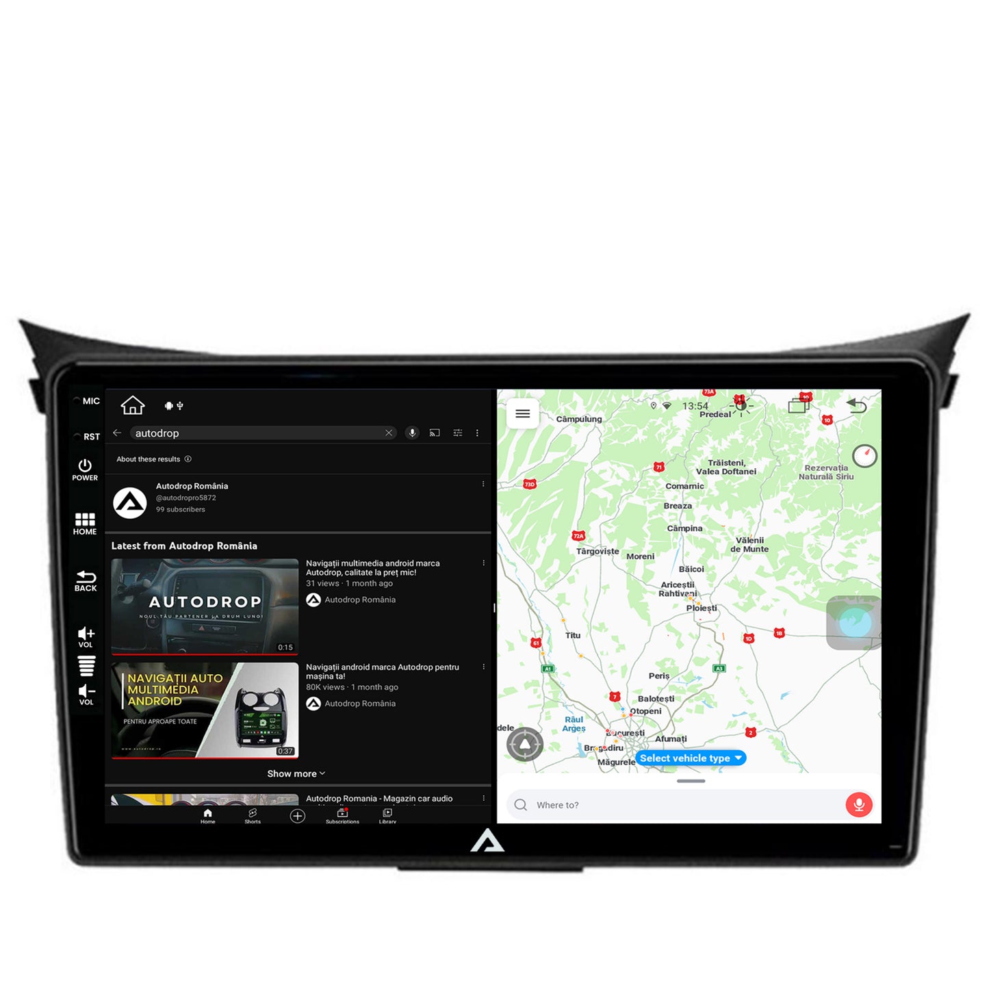 Navigatie Hyundai I30 (2012-2016), Android, Z-Octacore / 8GB RAM + 256GB ROM, 9 Inch - AD-BGZ9008+AD-BGRKIT216V2
