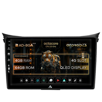 Navigatie Hyundai I30 (2012-2016), Android, A-Octacore / 4GB RAM + 64GB ROM, 9 Inch - AD-BGA9004+AD-BGRKIT216V2