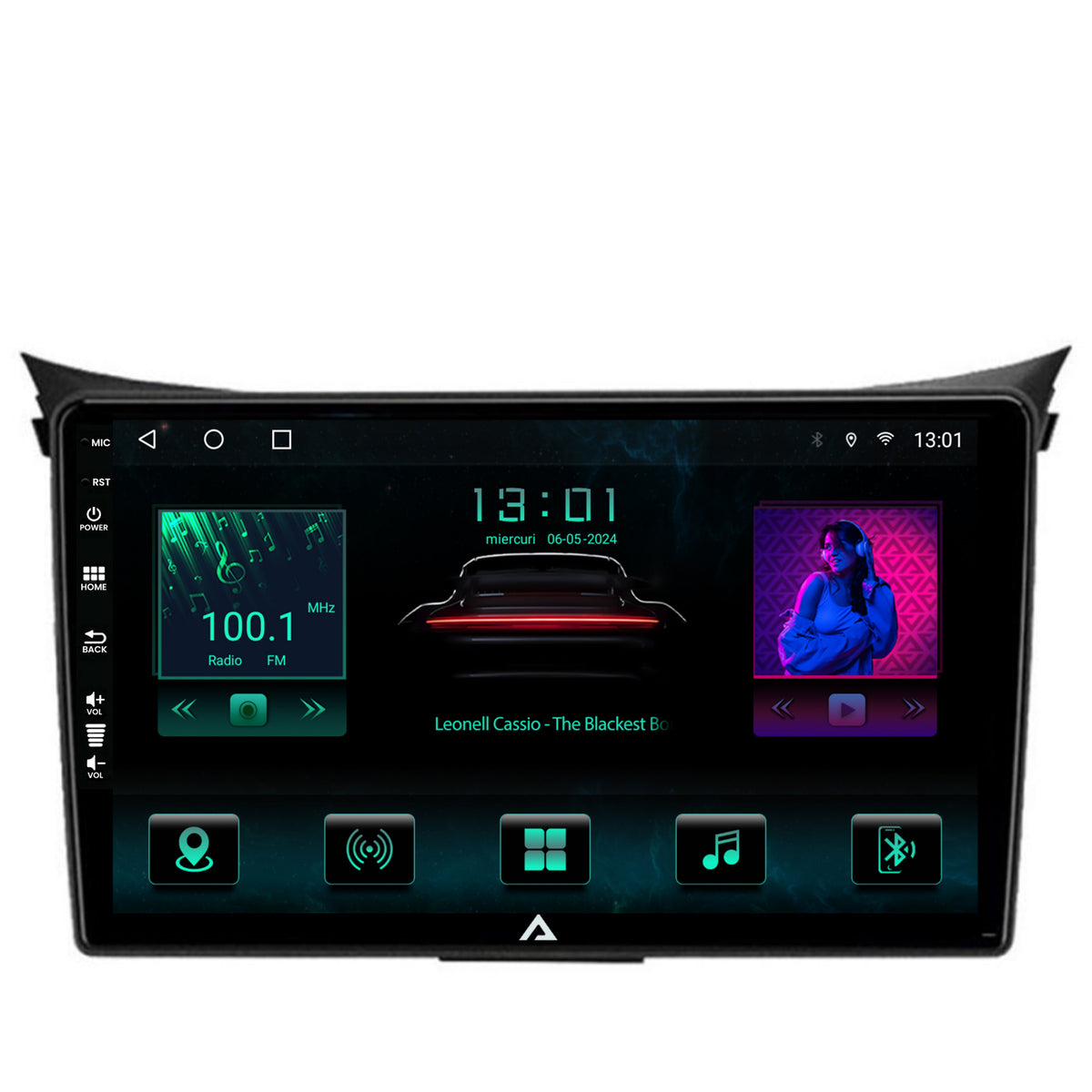 Navigatie Hyundai I30 (2012-2016), Android, A-Octacore / 4GB RAM + 64GB ROM, 9 Inch - AD-BGA9004+AD-BGRKIT216V2