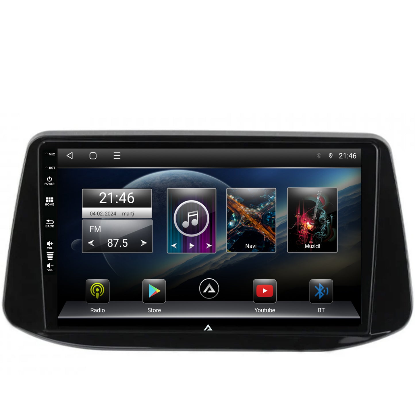Navigatie Hyundai I30 (2017-Prezent), Android, E-Octacore / 2GB RAM + 32GB ROM, 9 Inch - AD-BGE9002+AD-BGRKIT225