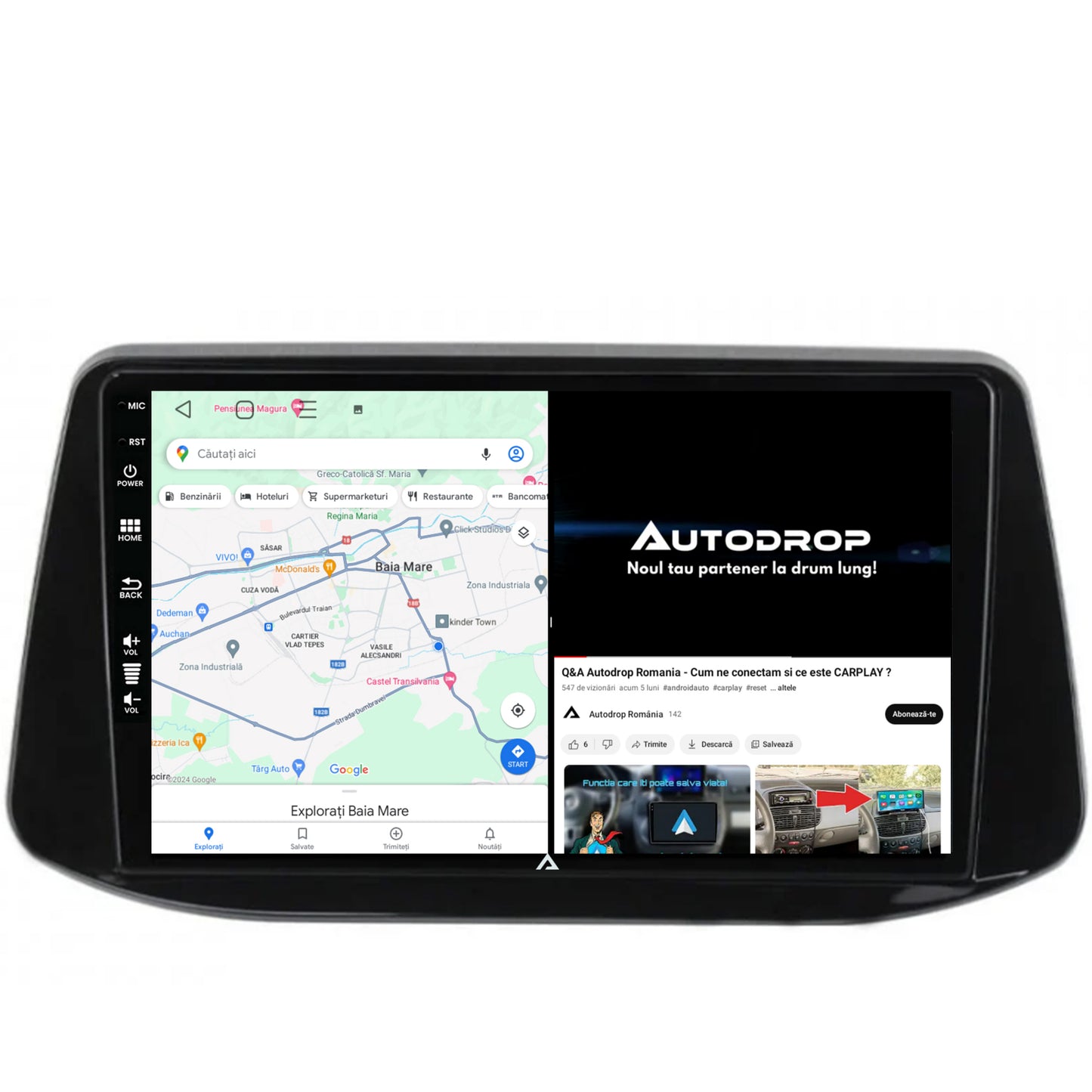 Navigatie Hyundai I30 (2017-Prezent), Android, P-Octacore / 2GB RAM + 32GB ROM, 9 Inch - AD-BGP9002+AD-BGRKIT225