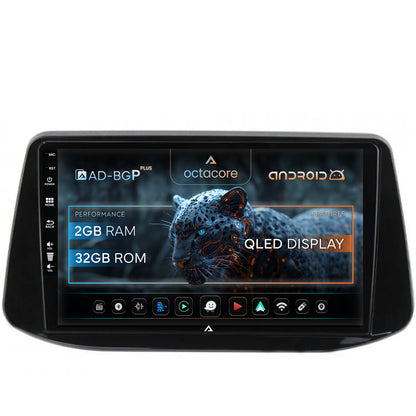 Navigatie Hyundai I30 (2017-Prezent), Android, P-Octacore / 2GB RAM + 32GB ROM, 9 Inch - AD-BGP9002+AD-BGRKIT225