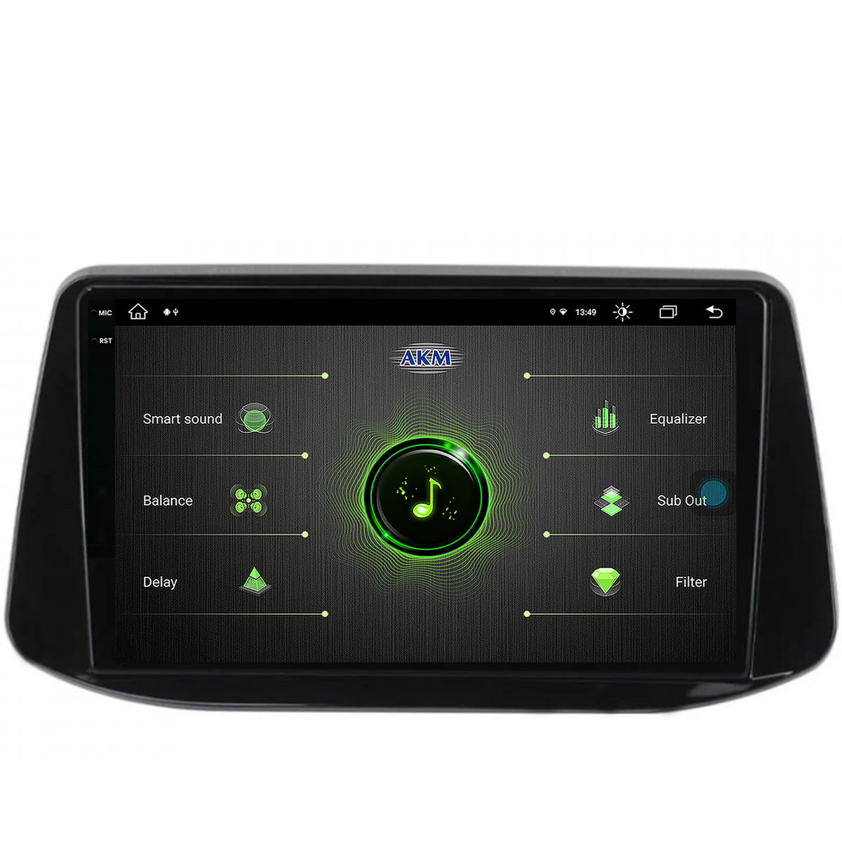 Navigatie Hyundai I30 (2017-Prezent), Android, V-Octacore / 4GB RAM + 64GB ROM, 9.5 Inch - AD-BGV9004+AD-BGRKIT225