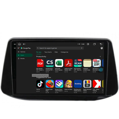 Navigatie Hyundai I30 (2017-Prezent), Android, V-Octacore / 4GB RAM + 64GB ROM, 9.5 Inch - AD-BGV9004+AD-BGRKIT225