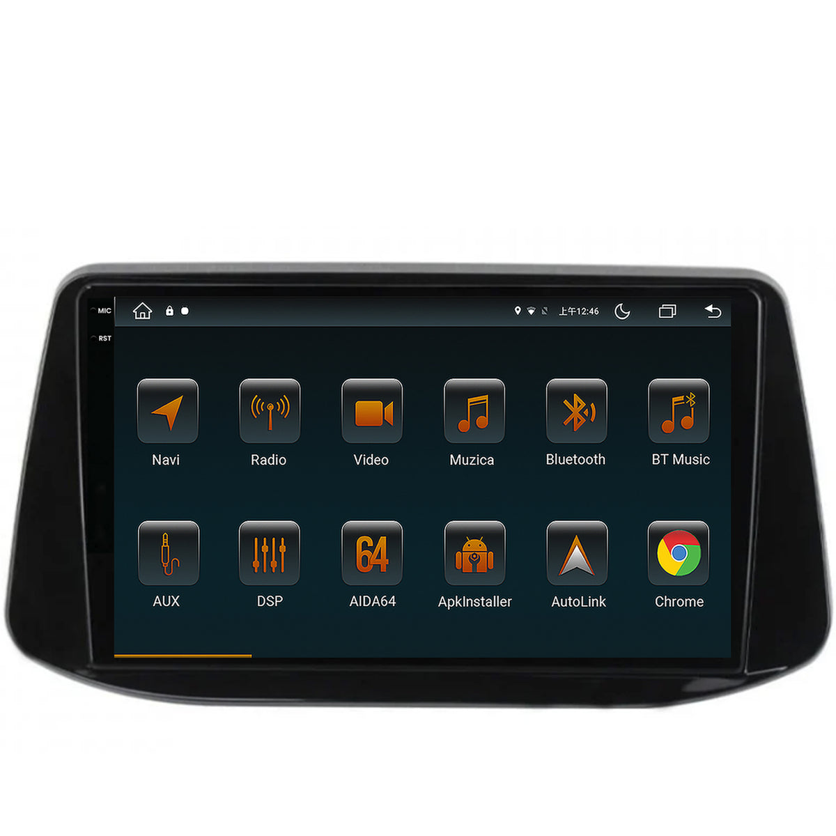 Navigatie Hyundai I30 (2017-Prezent), Android, V-Octacore / 4GB RAM + 64GB ROM, 9.5 Inch - AD-BGV9004+AD-BGRKIT225