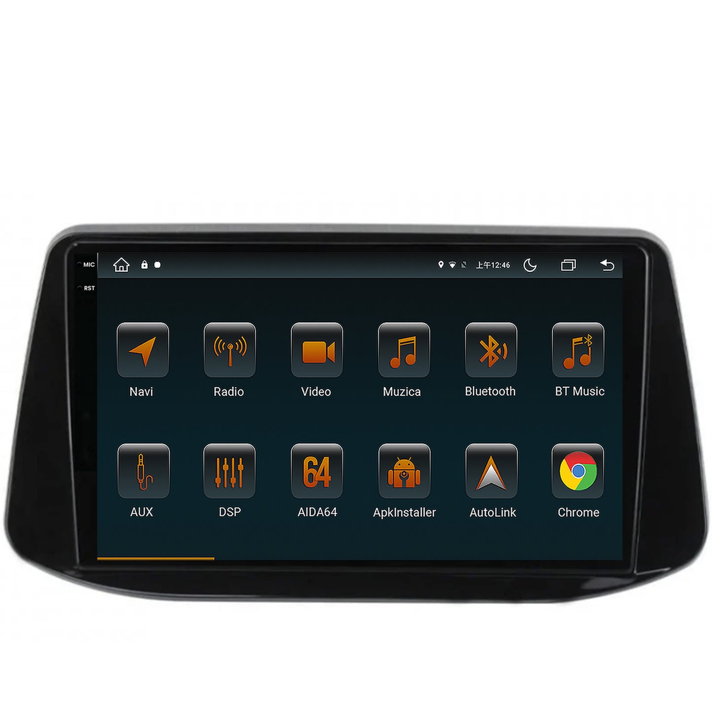 Navigatie Hyundai I30 (2017-Prezent), Android, V-Octacore / 4GB RAM + 64GB ROM, 9.5 Inch - AD-BGV9004+AD-BGRKIT225