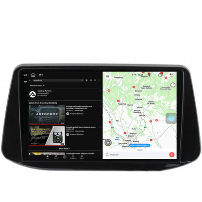 Navigatie Hyundai I30 (2017-Prezent), Android, X-Octacore / 8GB RAM + 256GB ROM, 9.5 Inch - AD-BGX9008+AD-BGRKIT225