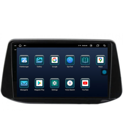 Navigatie Hyundai I30 (2017-Prezent), Android, X-Octacore / 8GB RAM + 256GB ROM, 9.5 Inch - AD-BGX9008+AD-BGRKIT225