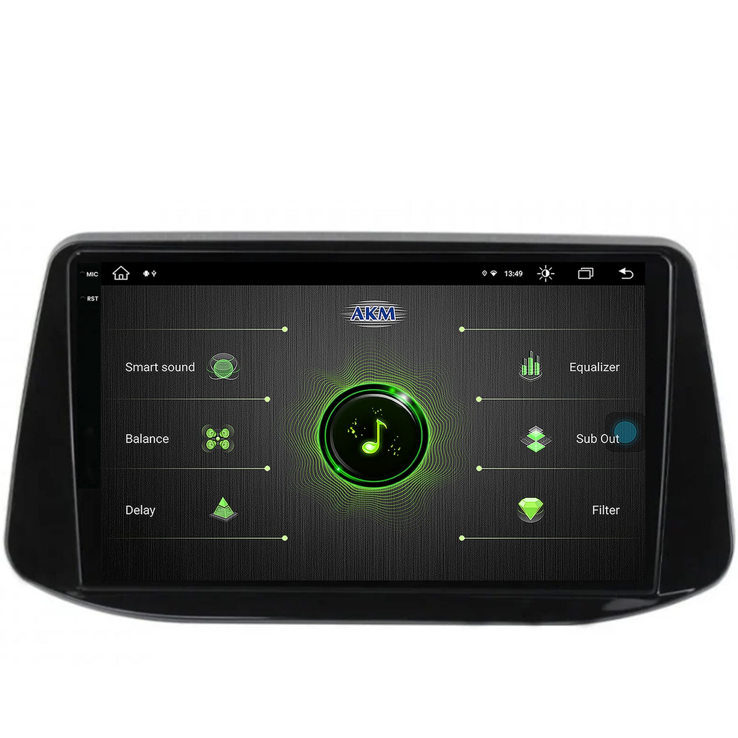 Navigatie Hyundai I30 (2017-Prezent), Android, X-Octacore / 8GB RAM + 256GB ROM, 9.5 Inch - AD-BGX9008+AD-BGRKIT225