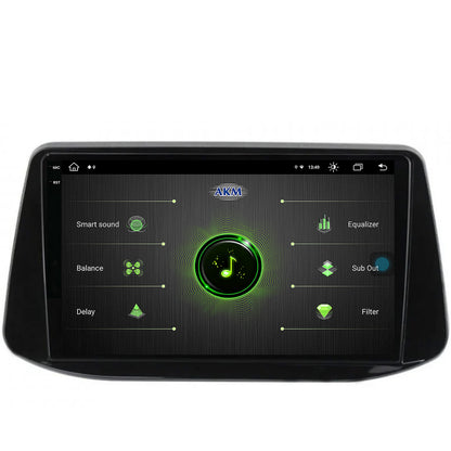 Navigatie Hyundai I30 (2017-Prezent), Android, X-Octacore / 8GB RAM + 256GB ROM, 9.5 Inch - AD-BGX9008+AD-BGRKIT225
