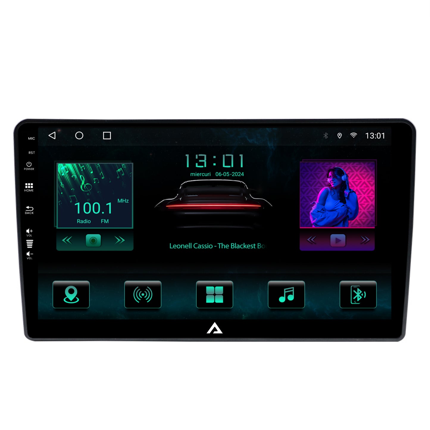 Navigatie Hyundai I40 (2012-2020), Android, A-Octacore / 4GB RAM + 64GB ROM, 9 Inch - AD-BGA9004+AD-BGRKIT1220V2