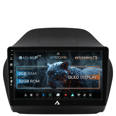 Navigatie Hyundai IX35 (2009-2015), Android, P-Octacore / 2GB RAM + 32GB ROM, 10.1 Inch - AD-BGP10002+AD-BGRKIT189