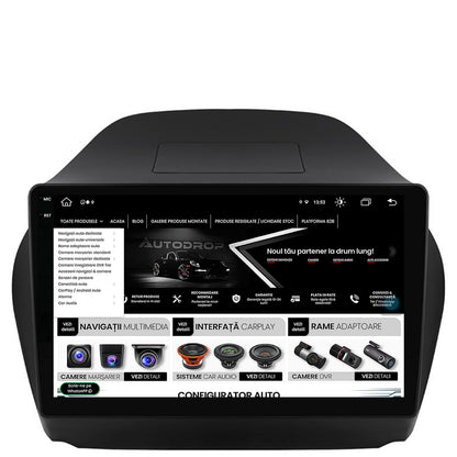 Navigatie Hyundai IX35 (2009-2015), Android, V-Octacore / 4GB RAM + 64GB ROM, 10.36 Inch - AD-BGV10004+AD-BGRKIT189