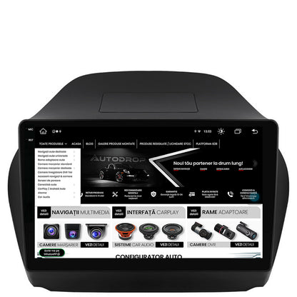 Navigatie Hyundai IX35 (2009-2015), Android, X-Octacore / 8GB RAM + 256GB ROM, 10.36 Inch - AD-BGX10008+AD-BGRKIT189