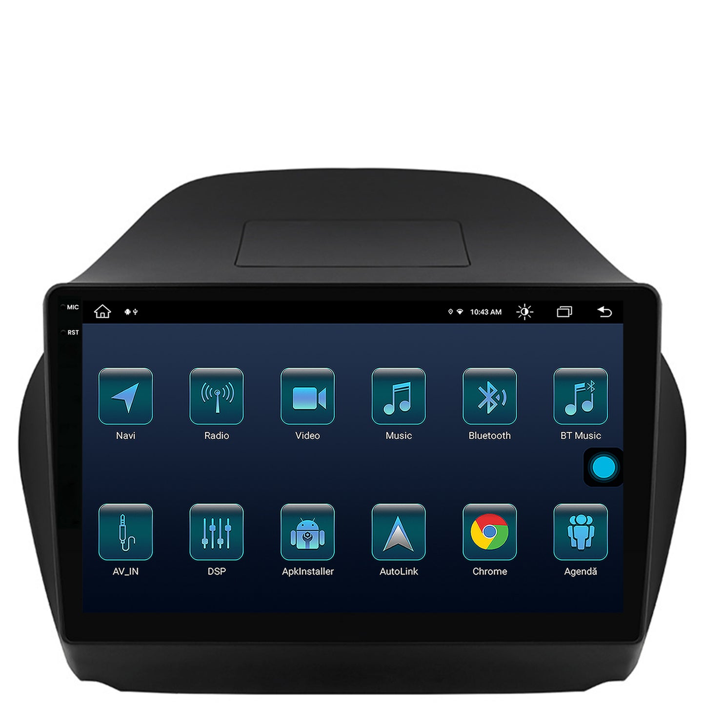 Navigatie Hyundai IX35 (2009-2015), Android, X-Octacore / 8GB RAM + 256GB ROM, 10.36 Inch - AD-BGX10008+AD-BGRKIT189