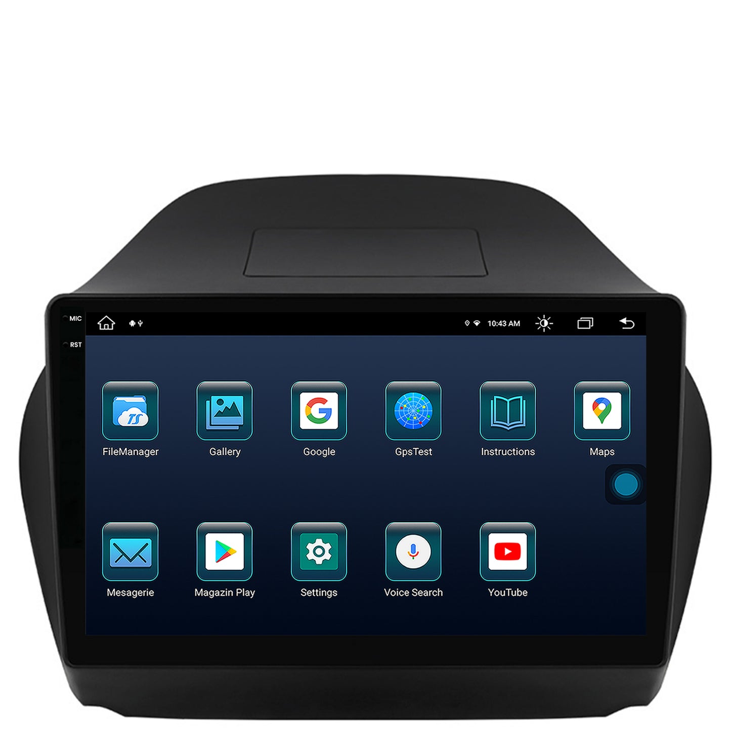 Navigatie Hyundai IX35 (2009-2015), Android, X-Octacore / 8GB RAM + 256GB ROM, 10.36 Inch - AD-BGX10008+AD-BGRKIT189
