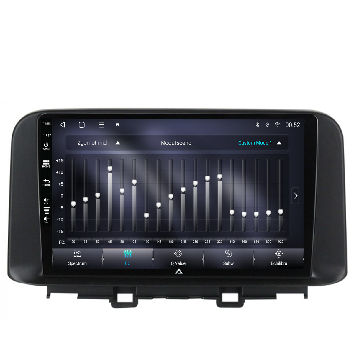 Navigatie Hyundai Kona (2018+), Android, E-Octacore / 2GB RAM + 32GB ROM, 10.1 Inch - AD-BGE10002+AD-BGRKIT183V2