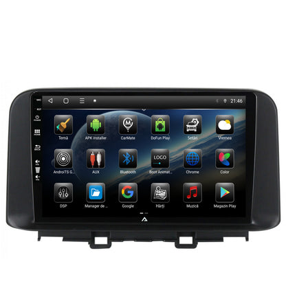 Navigatie Hyundai Kona (2018+), Android, P-Octacore / 2GB RAM + 32GB ROM, 10.1 Inch - AD-BGP10002+AD-BGRKIT183V2