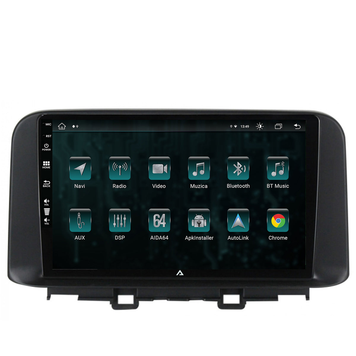 Navigatie Hyundai Kona (2018+), Android, Z-Octacore / 8GB RAM + 256GB ROM, 10.1 Inch - AD-BGZ10008+AD-BGRKIT183V2