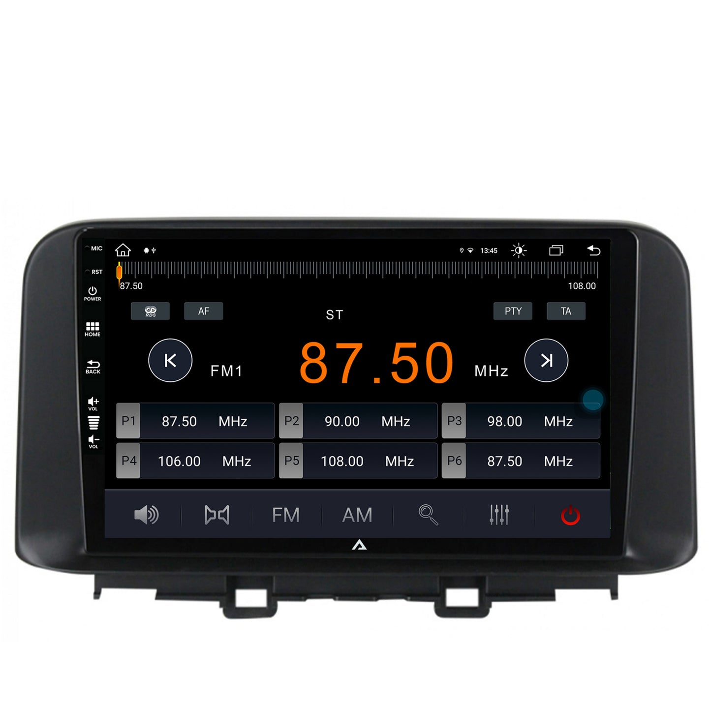 Navigatie Hyundai Kona (2018+), Android, Z-Octacore / 8GB RAM + 256GB ROM, 10.1 Inch - AD-BGZ10008+AD-BGRKIT183V2