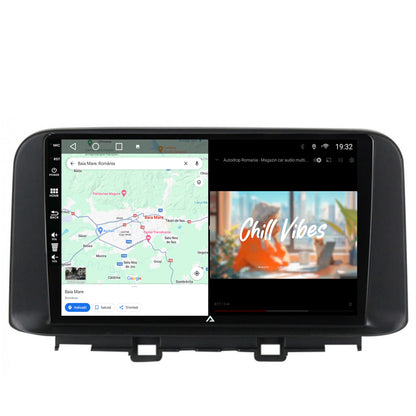 Navigatie Hyundai Kona (2018+), Android, A-Octacore / 4GB RAM + 64GB ROM, 10.1 Inch - AD-BGA10004+AD-BGRKIT183V2