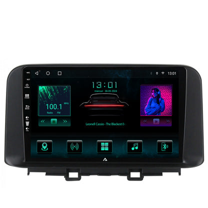 Navigatie Hyundai Kona (2018+), Android, A-Octacore / 4GB RAM + 64GB ROM, 10.1 Inch - AD-BGA10004+AD-BGRKIT183V2