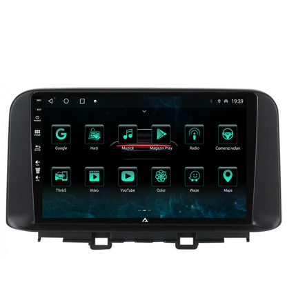 Navigatie Hyundai Kona (2018+), Android, A-Octacore / 4GB RAM + 64GB ROM, 10.1 Inch - AD-BGA10004+AD-BGRKIT183V2