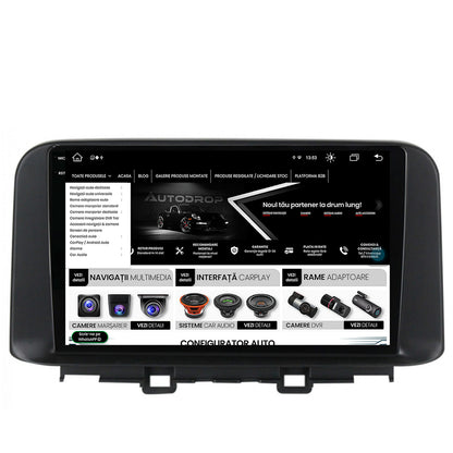 Navigatie Hyundai Kona (2018+), Android, V-Octacore / 4GB RAM + 64GB ROM, 10.36 Inch - AD-BGV10004+AD-BGRKIT183V2