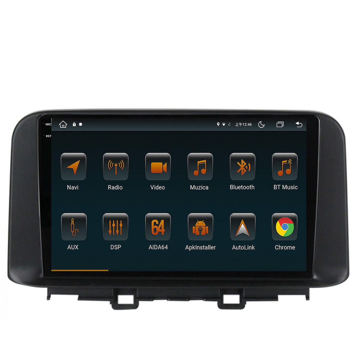 Navigatie Hyundai Kona (2018+), Android, V-Octacore / 4GB RAM + 64GB ROM, 10.36 Inch - AD-BGV10004+AD-BGRKIT183V2